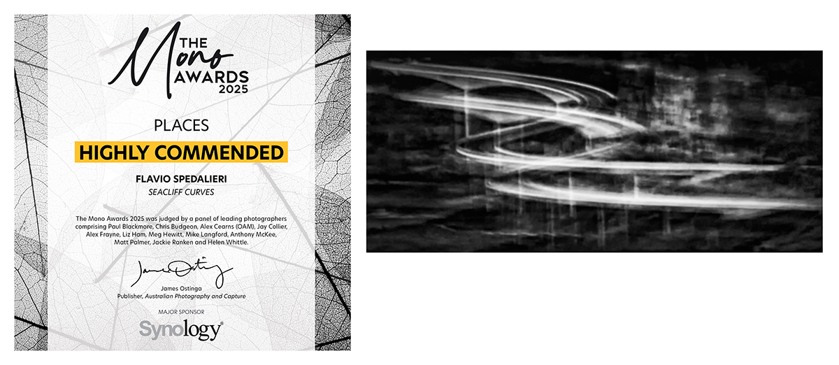 'Seacliff Curves', Highly Commended, The Mono Awards 2025